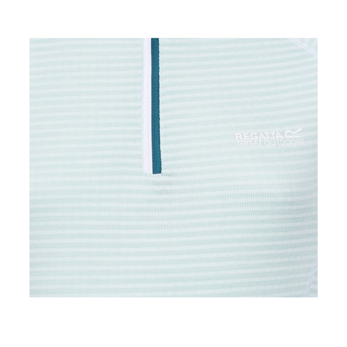 Sea Haze - Lifestyle - Regatta Childrens-Kids Berley Half Zip Long Sleeved Top
