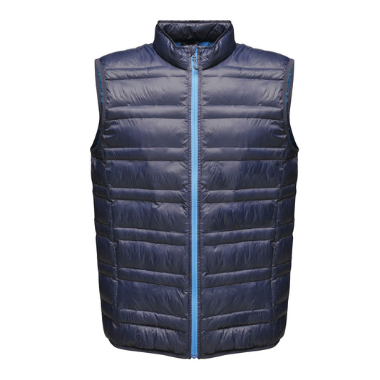 Navy-French Blue - Front - Regatta Professional Mens Padded Body Warmer