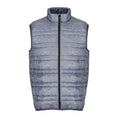 Grey Marl-Black - Front - Regatta Professional Mens Padded Body Warmer