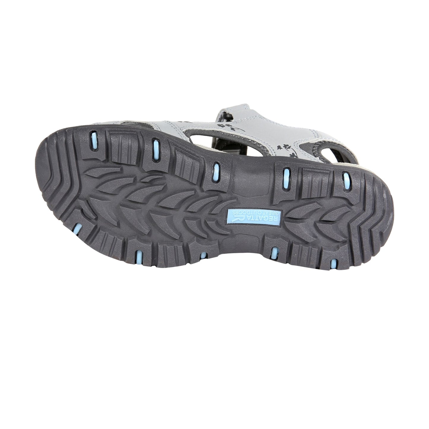 Light Steel-Granite - Side - Regatta Womens-Ladies Haris Sandals