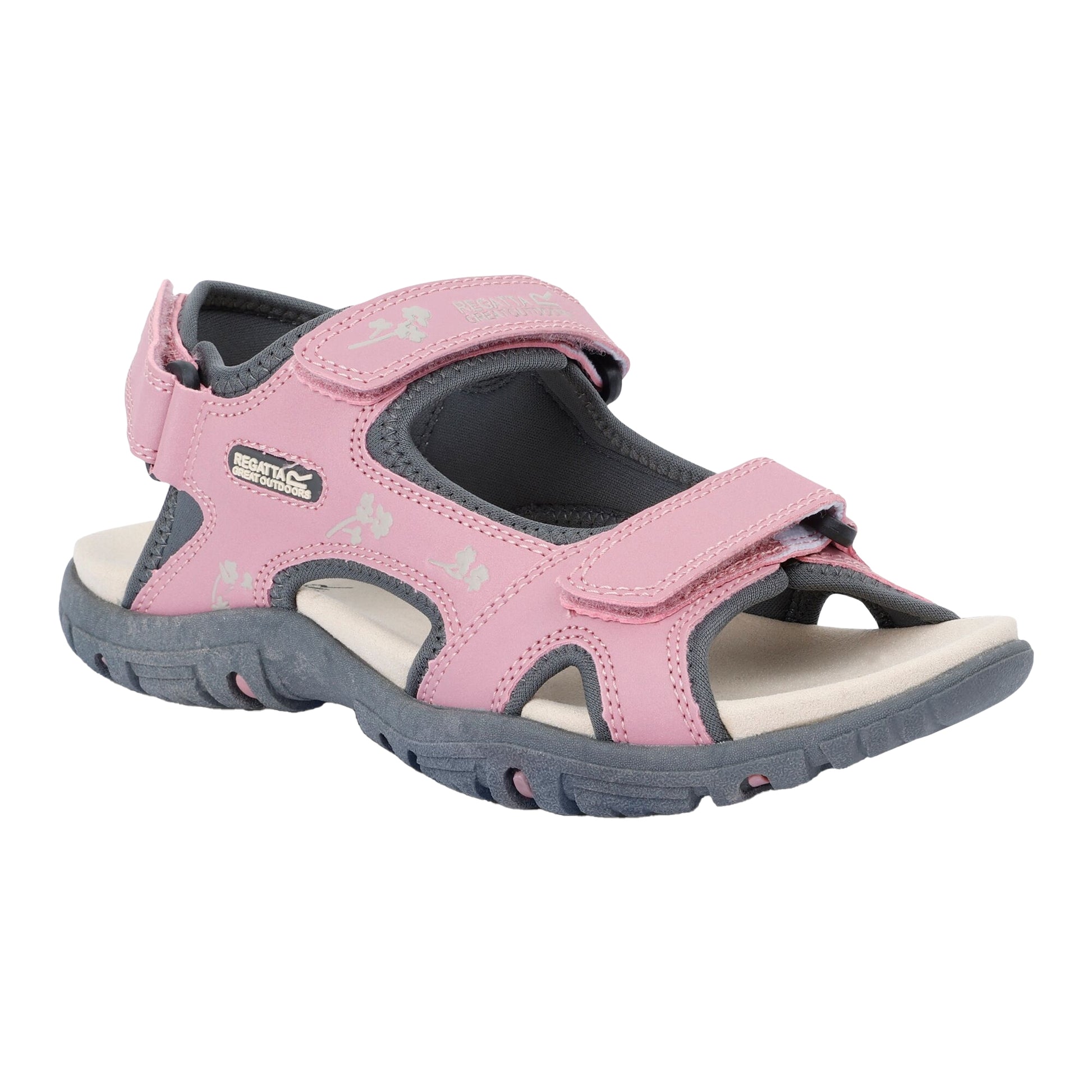 Lilas-Light Vanilla - Back - Regatta Womens-Ladies Haris Sandals