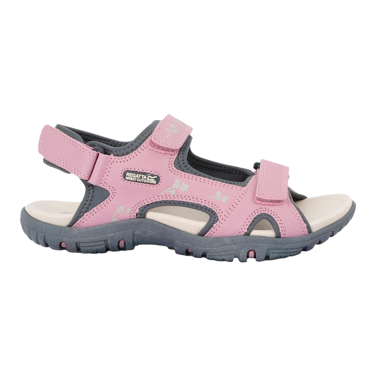 Lilas-Light Vanilla - Pack Shot - Regatta Womens-Ladies Haris Sandals