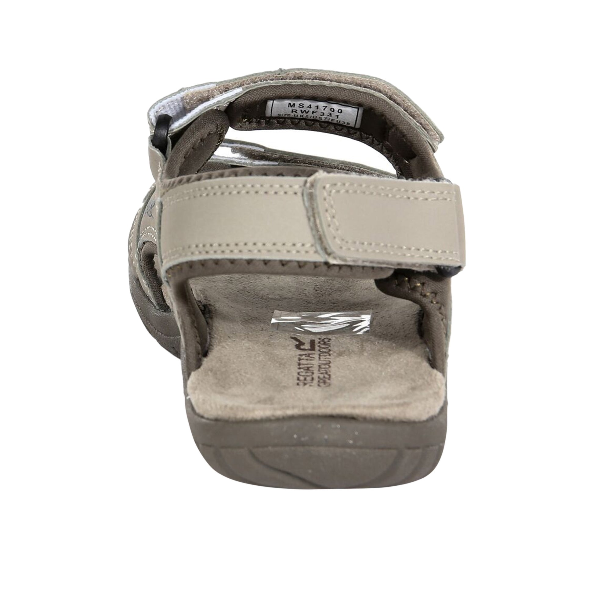 Parchment-Treetop - Back - Regatta Womens-Ladies Haris Sandals