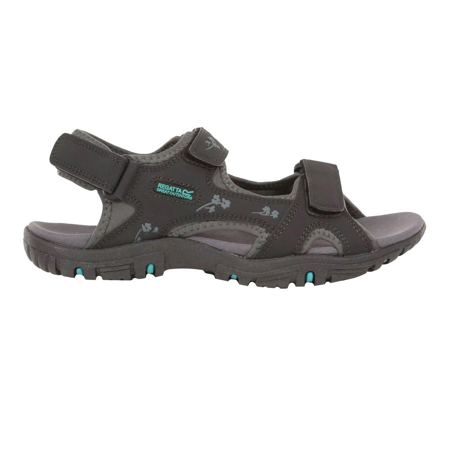 Ash-Ceramic - Front - Regatta Womens-Ladies Haris Sandals