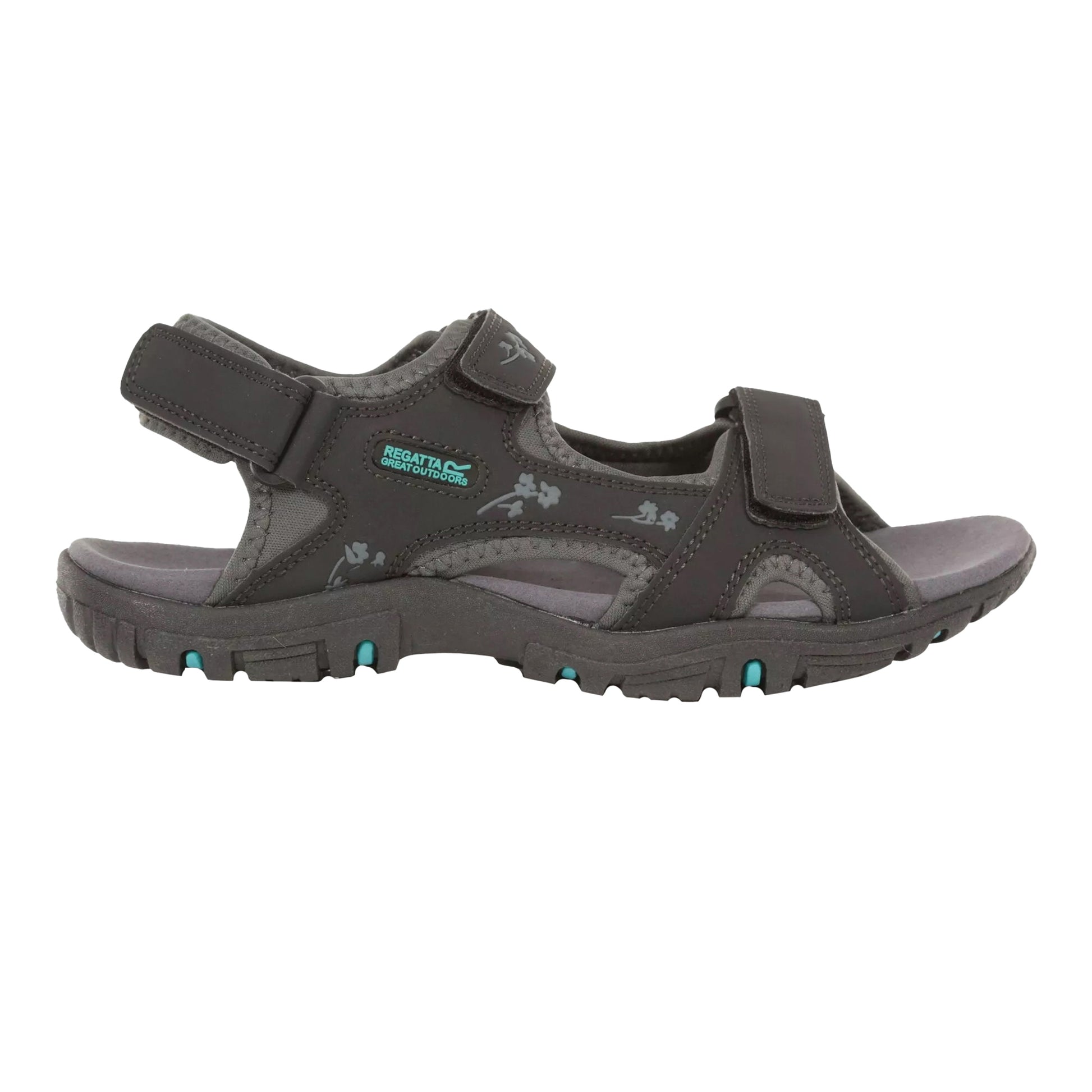 Ash-Ceramic - Front - Regatta Womens-Ladies Haris Sandals