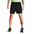 Black - Side - Dare 2b Mens Surrect Lightweight Shorts