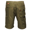 Dark Khaki - Back - Regatta Mens Heroic Cargo Shorts