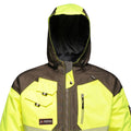 Yellow-Grey - Side - Regatta Mens Hi-Vis Waterproof Reflective Parka Jacket