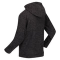 Black Marl - Lifestyle - Regatta Childrens-Kids Keyon Hooded Fleece