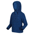 Rhino Marl - Close up - Regatta Childrens-Kids Keyon Hooded Fleece