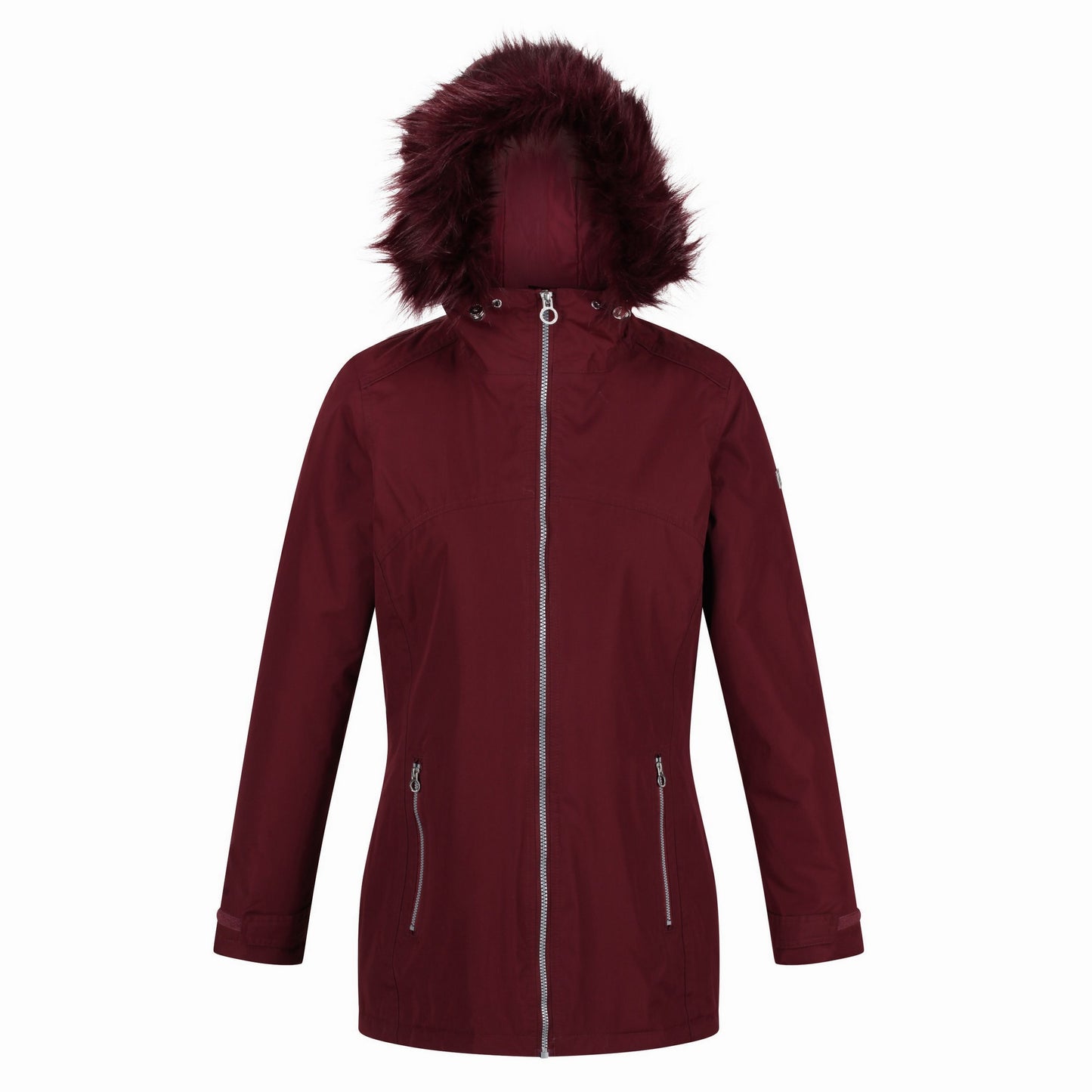 Claret Red - Front - Regatta Womens-Ladies Myla Waterproof Insulated Jacket