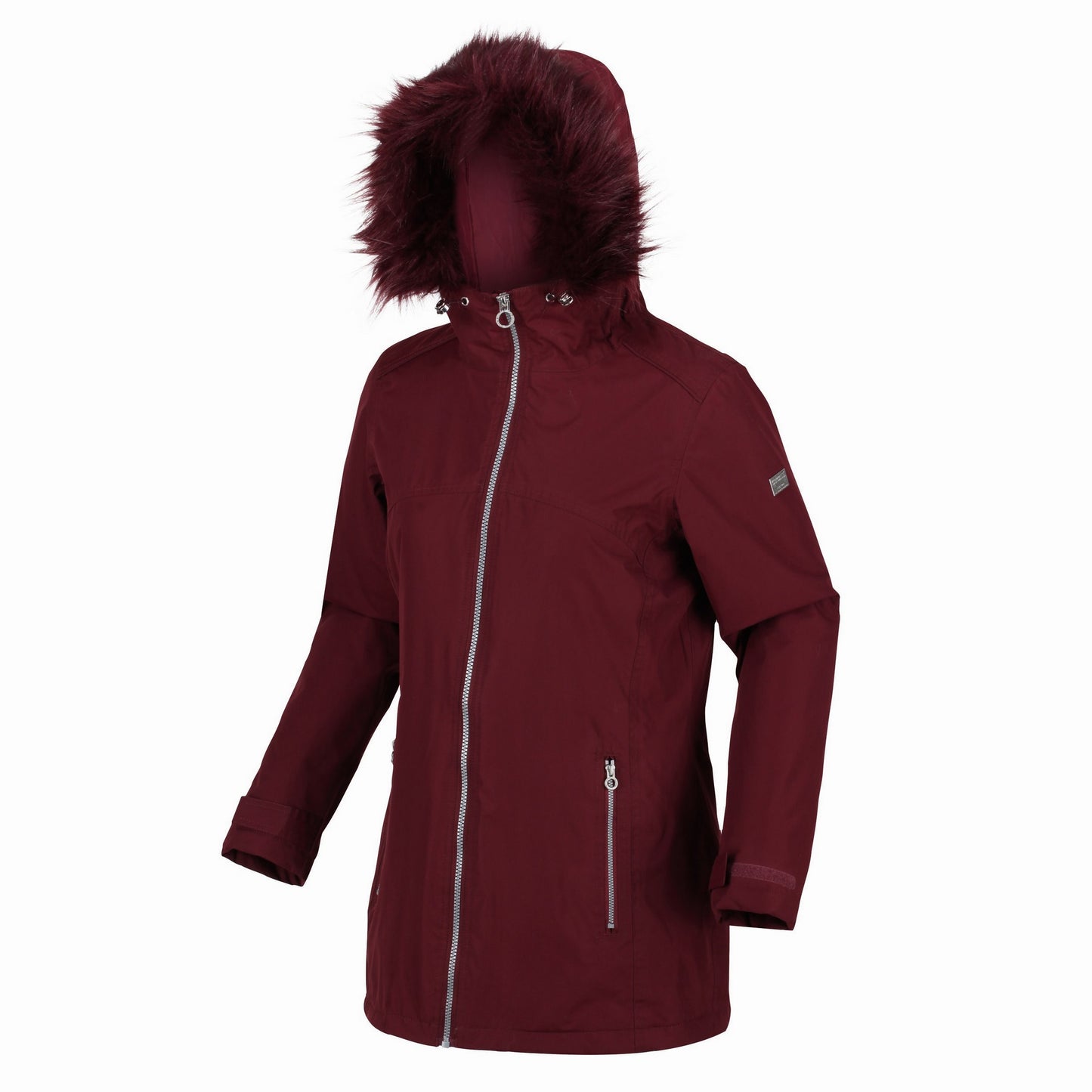 Claret Red - Pack Shot - Regatta Womens-Ladies Myla Waterproof Insulated Jacket