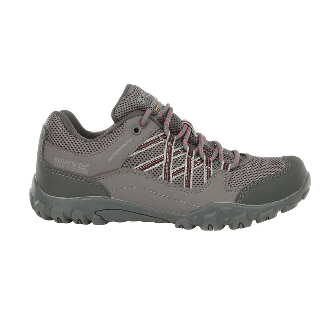 Granite-Duchess - Back - Regatta Womens-Ladies Edgepoint III Walking Shoes
