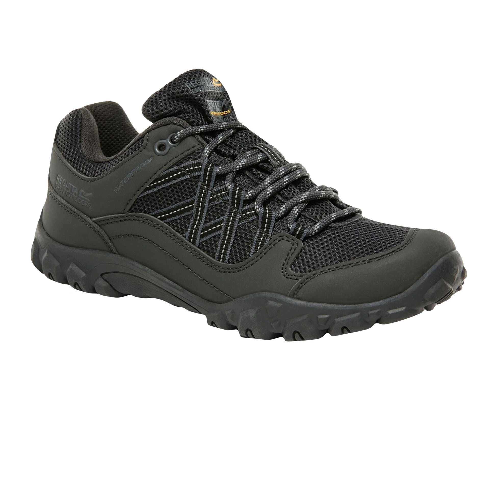 Ash Granite - Front - Regatta Womens-Ladies Edgepoint III Walking Shoes