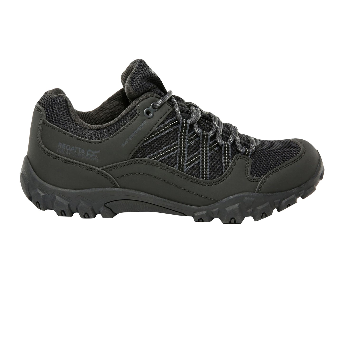 Ash Granite - Back - Regatta Womens-Ladies Edgepoint III Walking Shoes