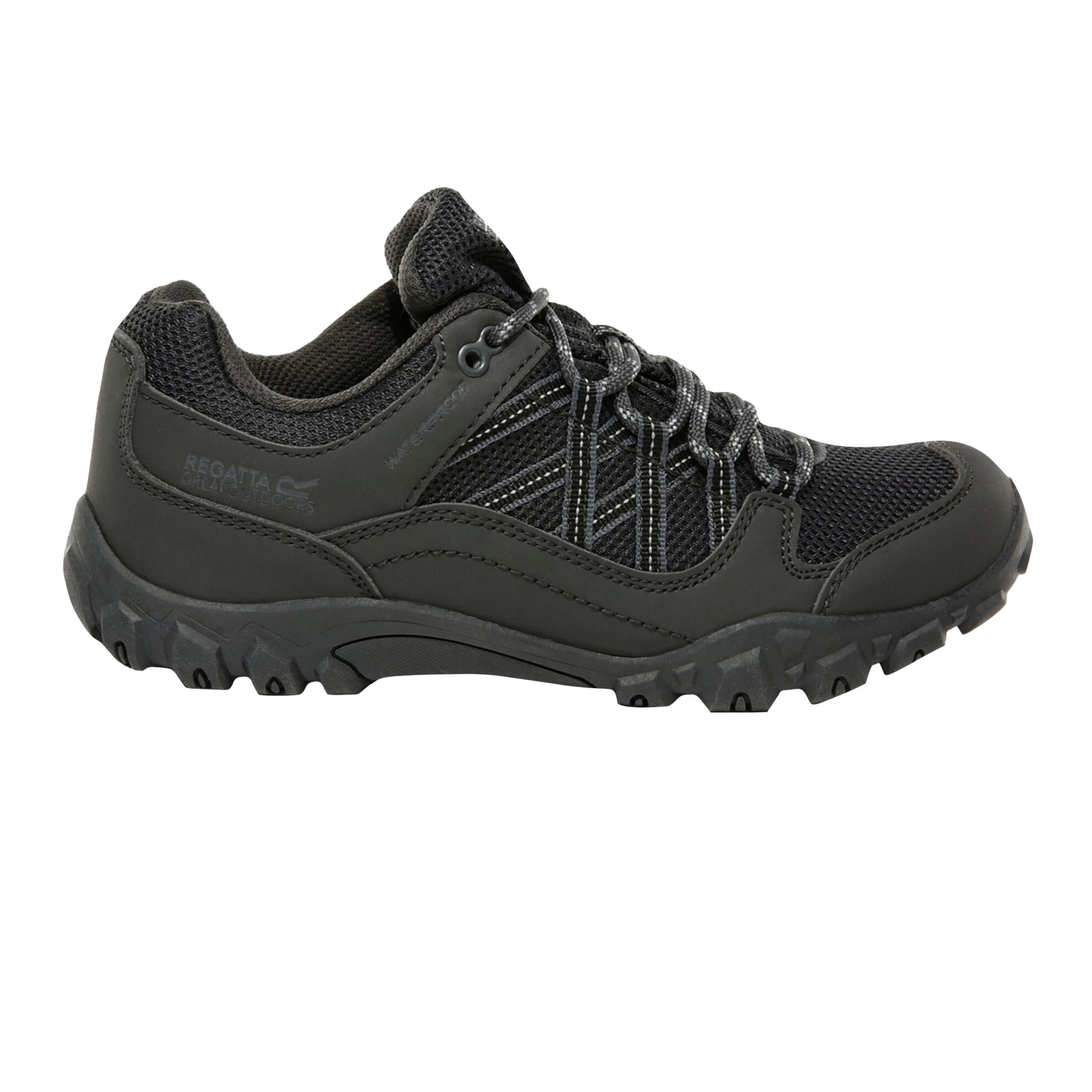 Ash Granite - Back - Regatta Womens-Ladies Edgepoint III Walking Shoes