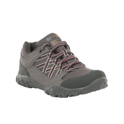 Granite-Duchess - Front - Regatta Womens-Ladies Edgepoint III Walking Shoes