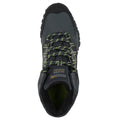 Briar-Lime Punch - Close up - Regatta Mens Edgepoint Mid Waterproof Hiking Shoes