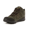 Bayleaf-Burnt Umber - Side - Regatta Mens Edgepoint Mid Waterproof Hiking Shoes