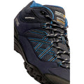 Navy-Petrol - Pack Shot - Regatta Womens-Ladies Edgepoint Waterproof Walking Boots