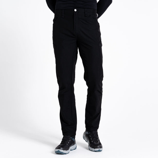 Black - Close up - Dare 2B Mens Tuned In II Walking Trousers