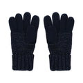 Navy - Back - Regatta Kids Unisex Luminosity Gloves