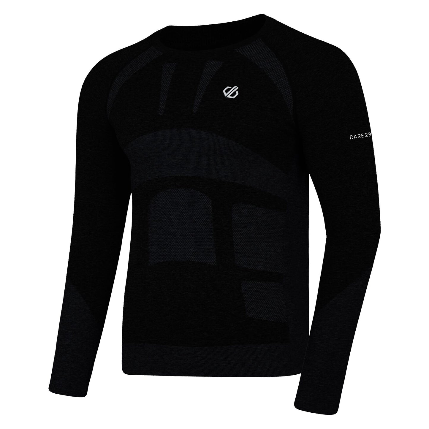 Black - Side - Dare 2B Mens In The Zone Base Layer Top