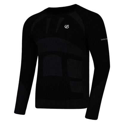Black - Side - Dare 2B Mens In The Zone Base Layer Top