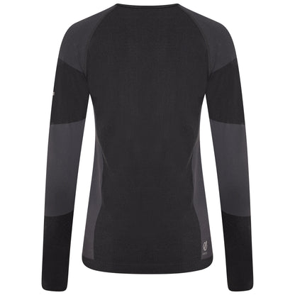 Black-Black - Back - Dare 2B Womens-Ladies In The Zone Base Layer Set