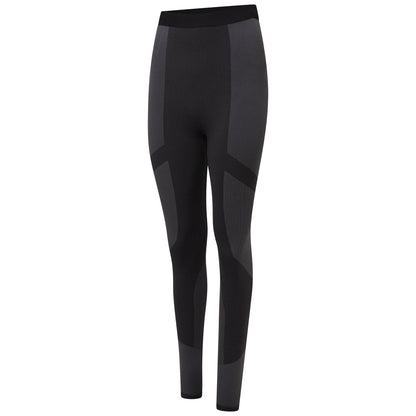 Black-Black - Close up - Dare 2B Womens-Ladies In The Zone Base Layer Set