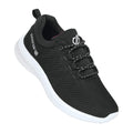 Black-White - Front - Dare 2B Womens-Ladies Sprint Trainers