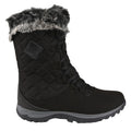 Black-Briar Grey - Back - Regatta Great Outdoors Womens-Ladies Newley Faux Fur Trim Thermo Boots