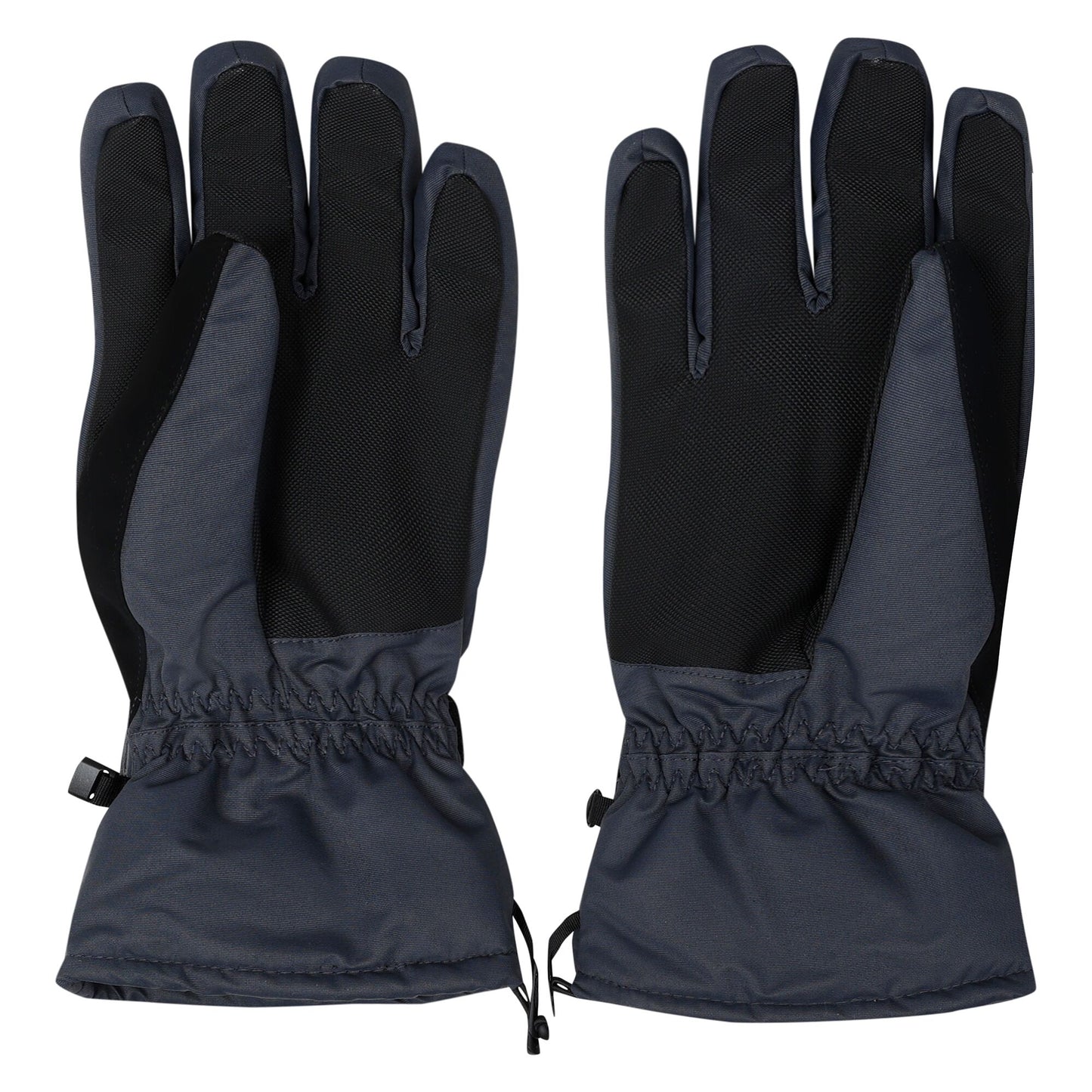 Ebony Grey - Back - Dare 2B Mens Worthy Ski Gloves