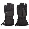 Black - Side - Dare 2B Mens Worthy Ski Gloves