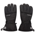 Black - Front - Dare 2B Mens Worthy Ski Gloves