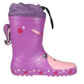 Unicorn-Red Orchre - Back - Dare 2B Childrens-Kids Mudplay Dinosaur Wellingtons