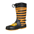 Yellow-Black Stripe - Lifestyle - Dare 2B Childrens-Kids Mudplay Dinosaur Wellingtons