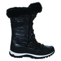Black - Front - Dare 2b Womens Kardrona II Faux Fur Trim Snow Boots