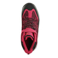 Dark Cerise-Neon Pink - Close up - Regatta Kids Samaris V Mid Walking Boots