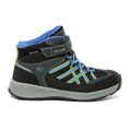 Briar-Fluorescent Blue - Back - Regatta Kids Samaris V Mid Walking Boots