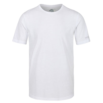 White - Front - Regatta Mens Tait Lightweight Active T-Shirt