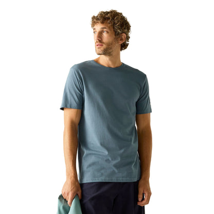 China Blue - Lifestyle - Regatta Mens Tait Lightweight Active T-Shirt