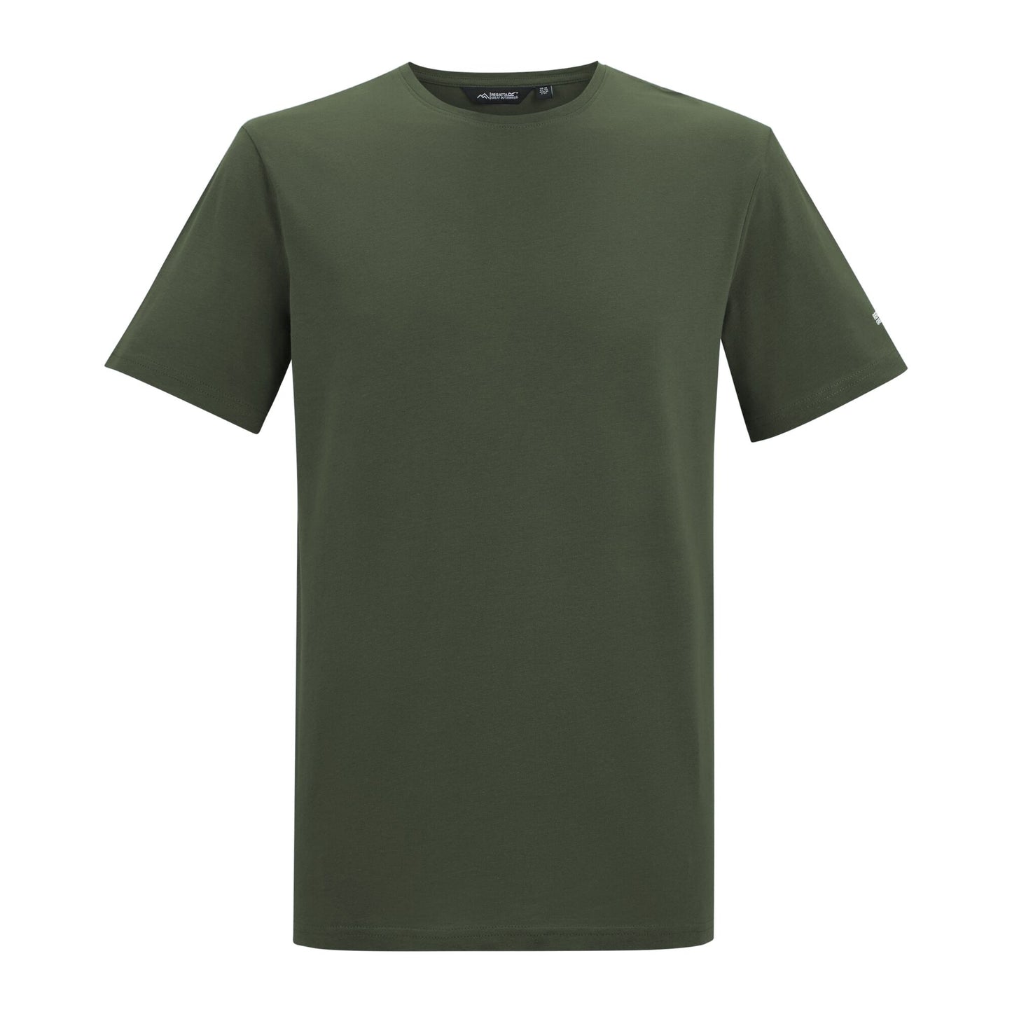 Dark Khaki - Front - Regatta Mens Tait Lightweight Active T-Shirt