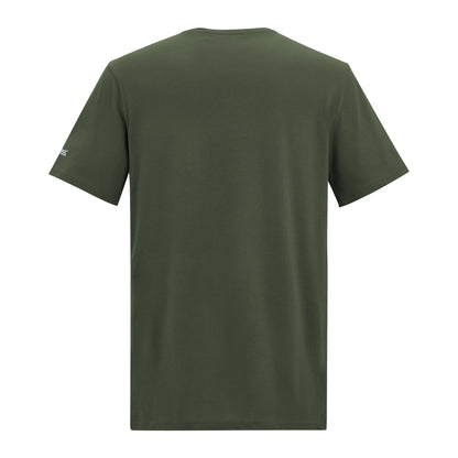 Dark Khaki - Back - Regatta Mens Tait Lightweight Active T-Shirt