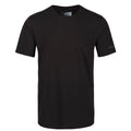 Black - Front - Regatta Mens Tait Lightweight Active T-Shirt