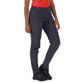 Seal Grey - Side - Regatta Womens-Ladies Chaska II Zip Off Trousers