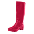 Dark Cerise - Back - Regatta Womens-Ladies Wenlock Wellingtons