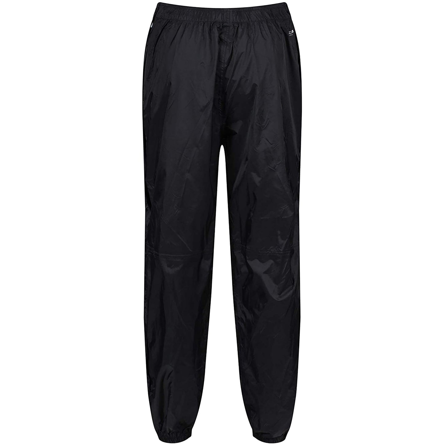 Black - Pack Shot - Regatta Great Outdoors Mens Adventure Tech Active Packaway II Overtrousers