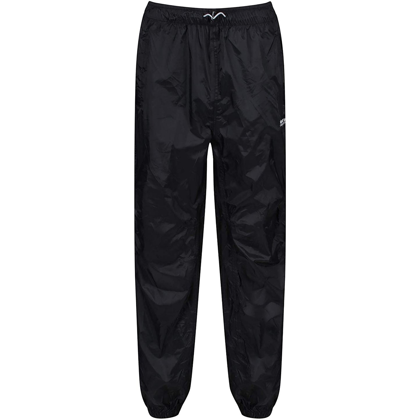 Black - Front - Regatta Great Outdoors Mens Adventure Tech Active Packaway II Overtrousers