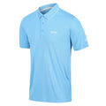 Sky Blue - Lifestyle - Regatta Mens Maverick V Active Polo Shirt